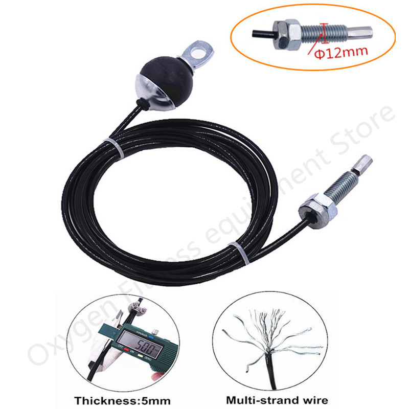 Home Gym Training Program - 2M/2.5M/3M/4M/5M/6M/7M Gym Wire Rope Heavy Duty