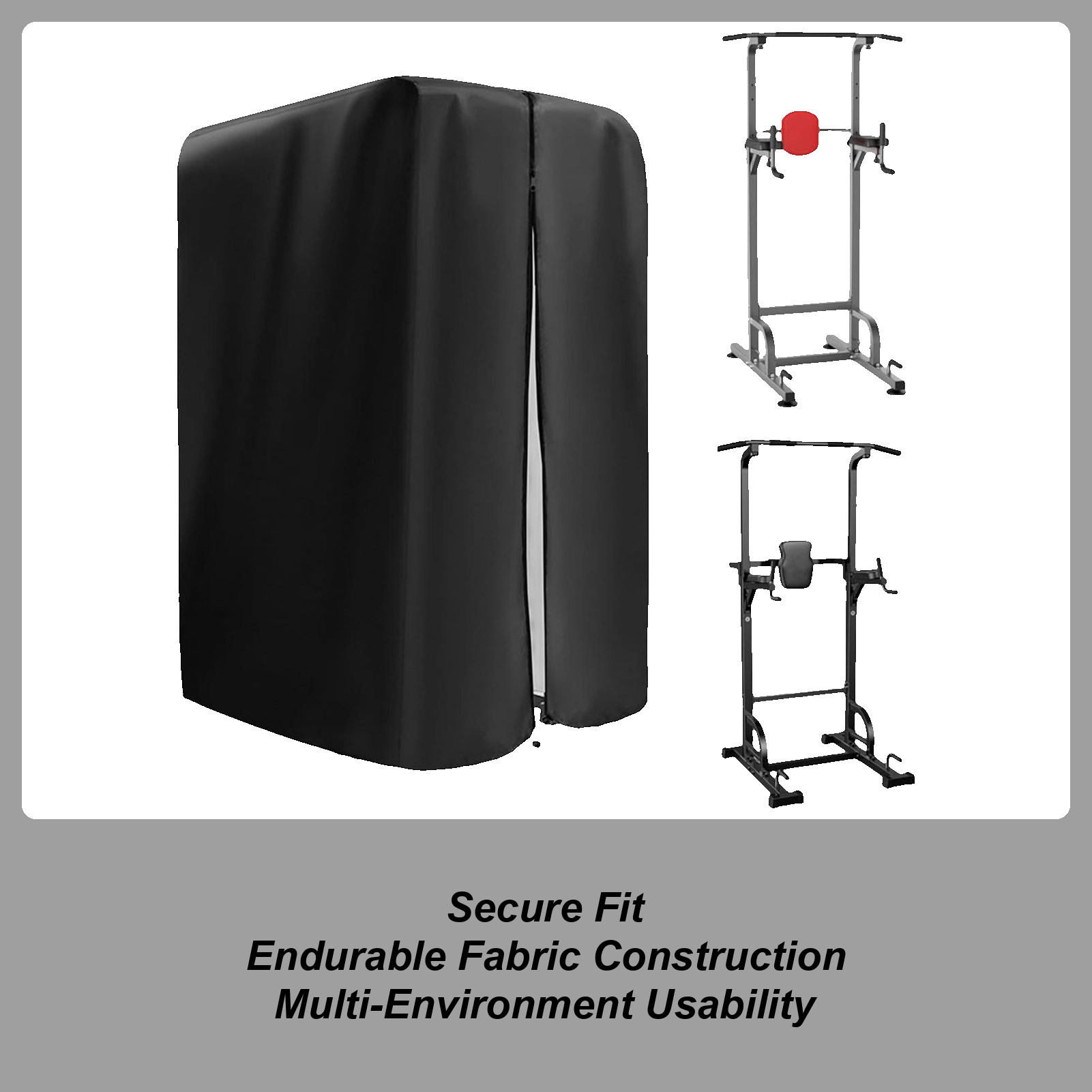 Home Gym Training Program - Pull-up Dip Station Cover Dustproof Strength