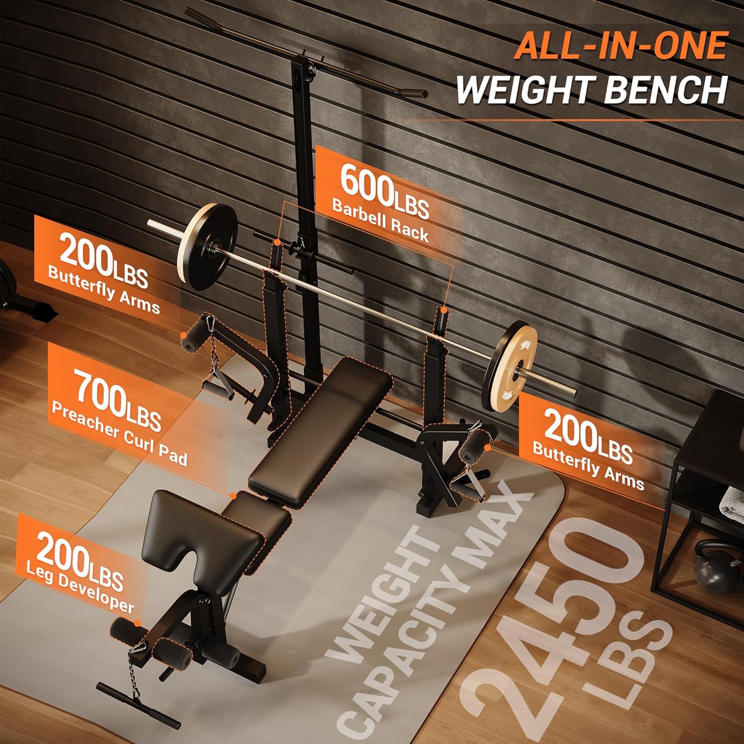 8-in-1 Collapsible Adjustable  - огляд і ціна Home Gym Outfit
