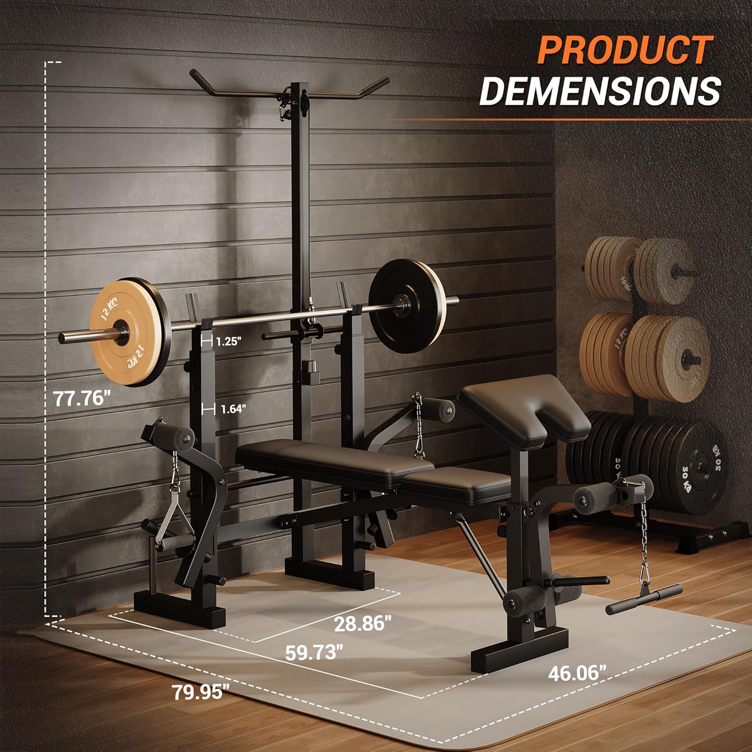 8-in-1 Collapsible Adjustable  - огляд і ціна Home Gym Outfit