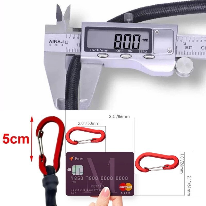 60/90/120cm Heavy Duty Bungee  - огляд і ціна Resistance Band Heavy