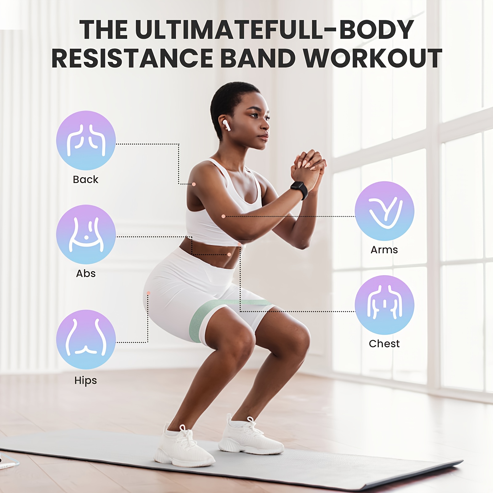 Fitness Resistance Bands with  - огляд і ціна Resistance Band Heavy