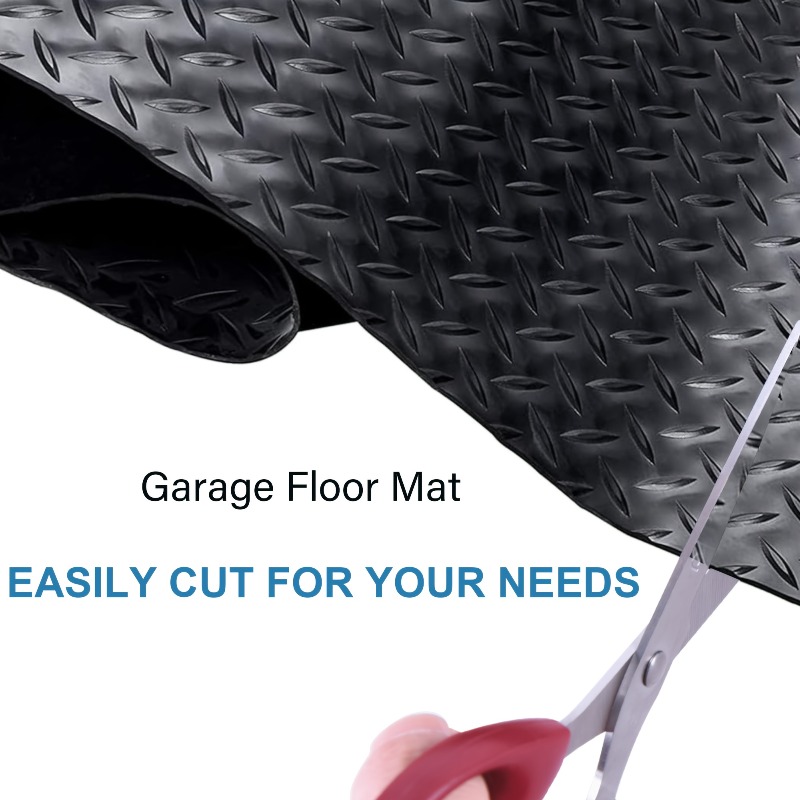 Rubber Diamond Floor Mat - Dur - огляд і ціна Home Gym In Garage