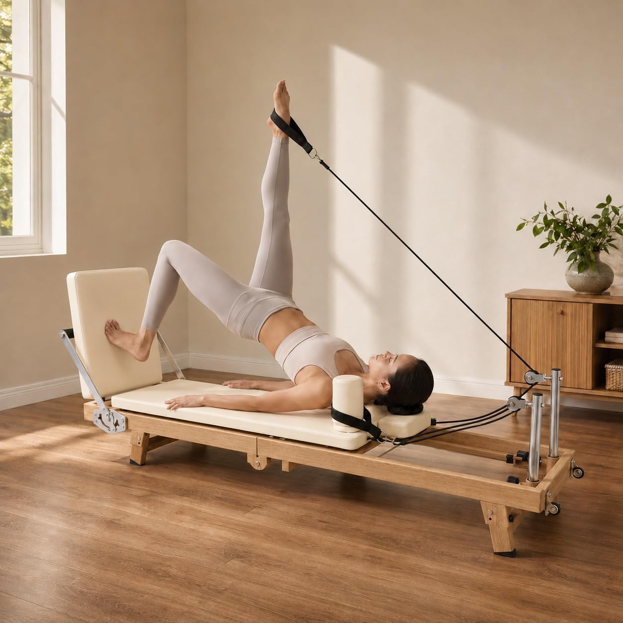 75 Inch Foldable Pilates Refor - огляд і ціна Home Gym Training Program