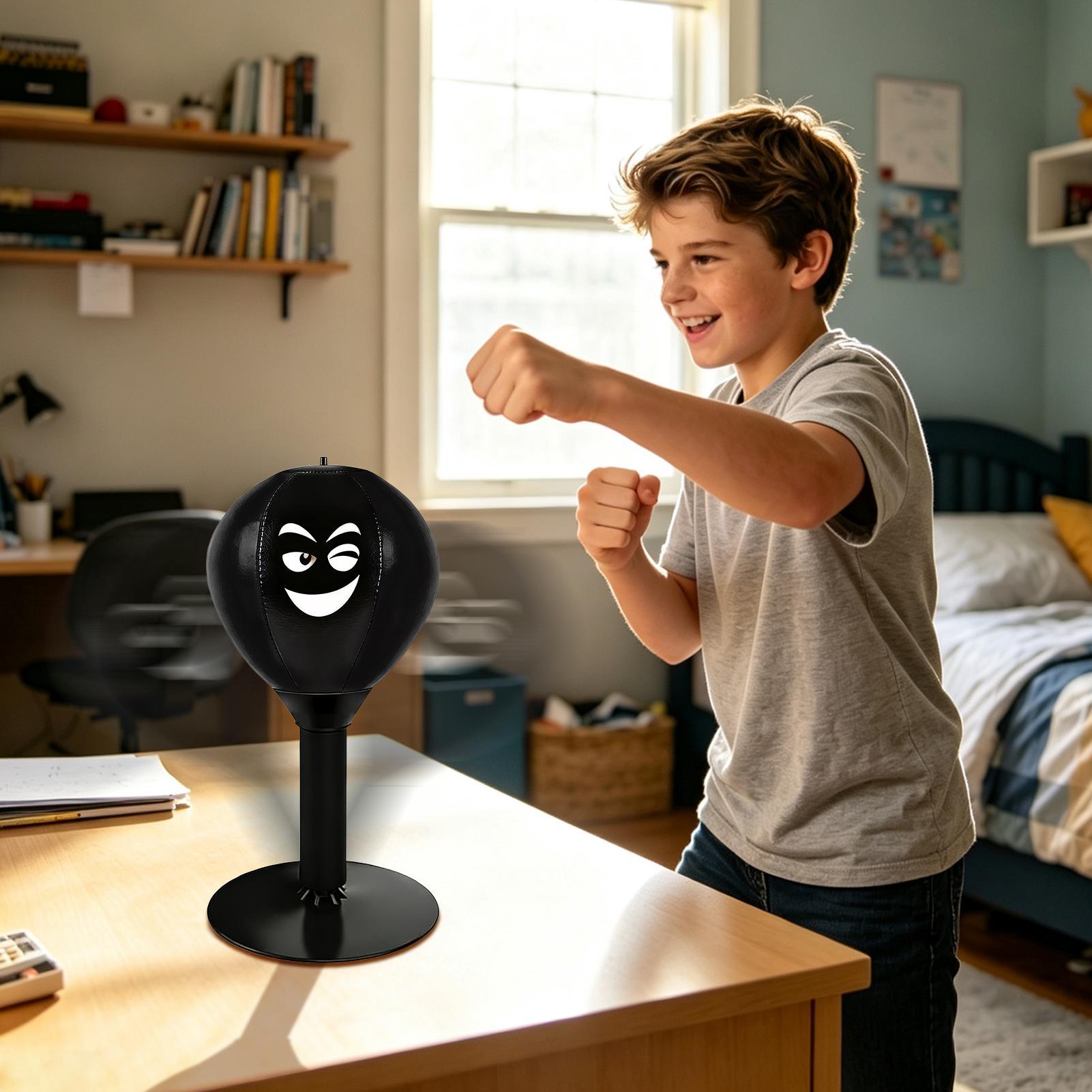 Desktop Punching Bag Suction C - огляд і ціна Home Gym In Garage