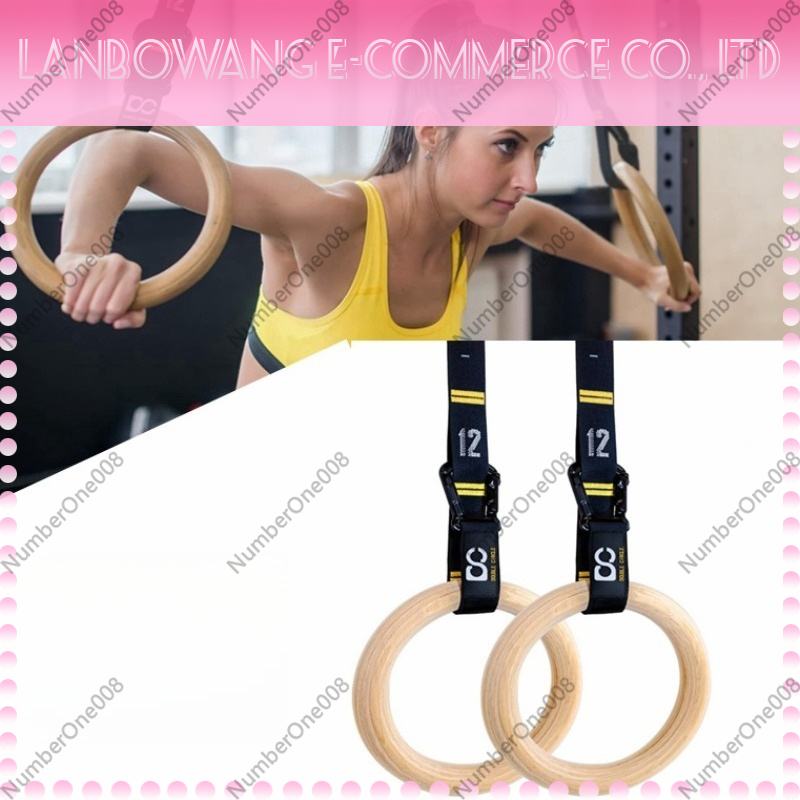 Solid Birch Wood Gymnastic Rin - огляд і ціна Home Gym Set
