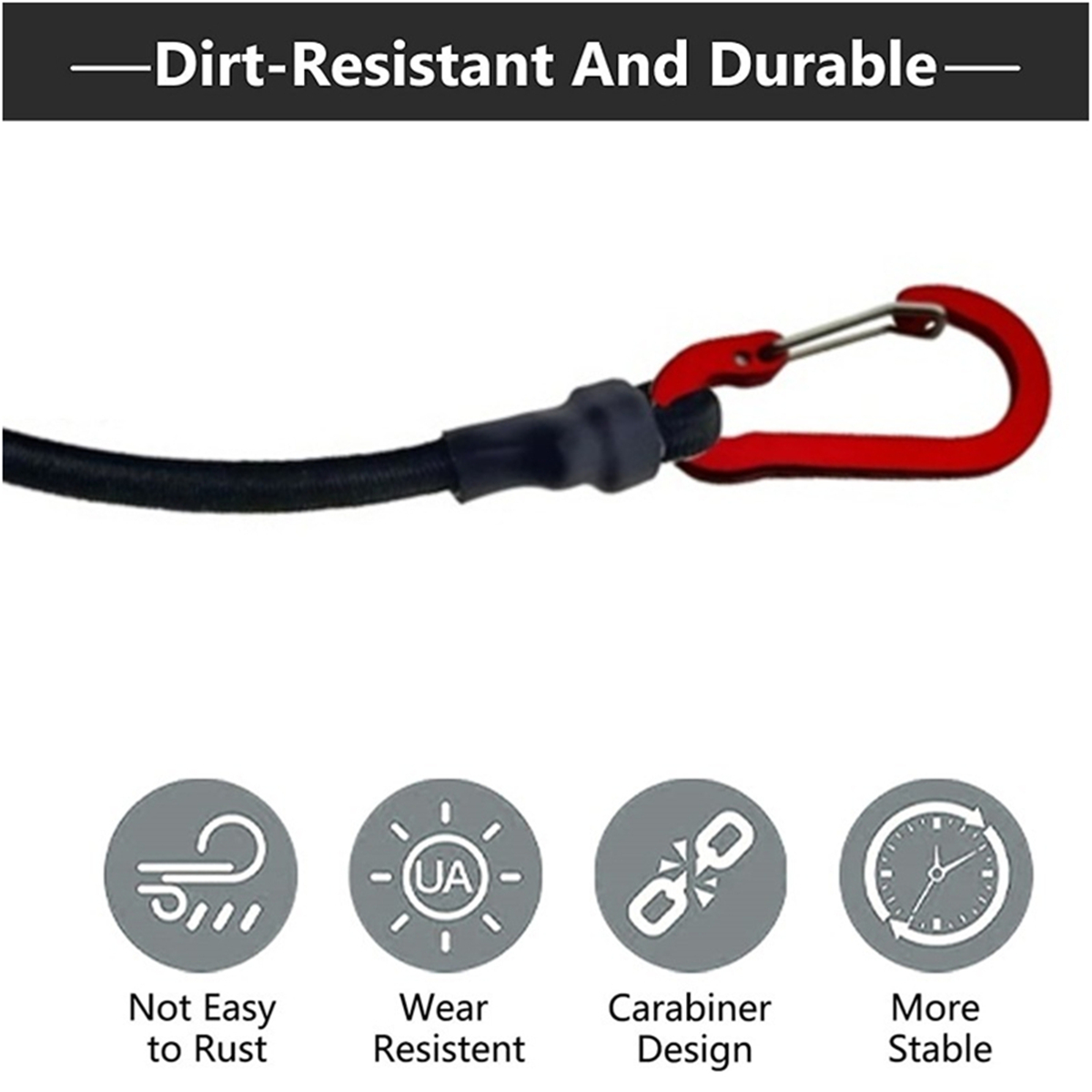Heavy Duty Bungee Cord Elastic - огляд і ціна Resistance Band Heavy
