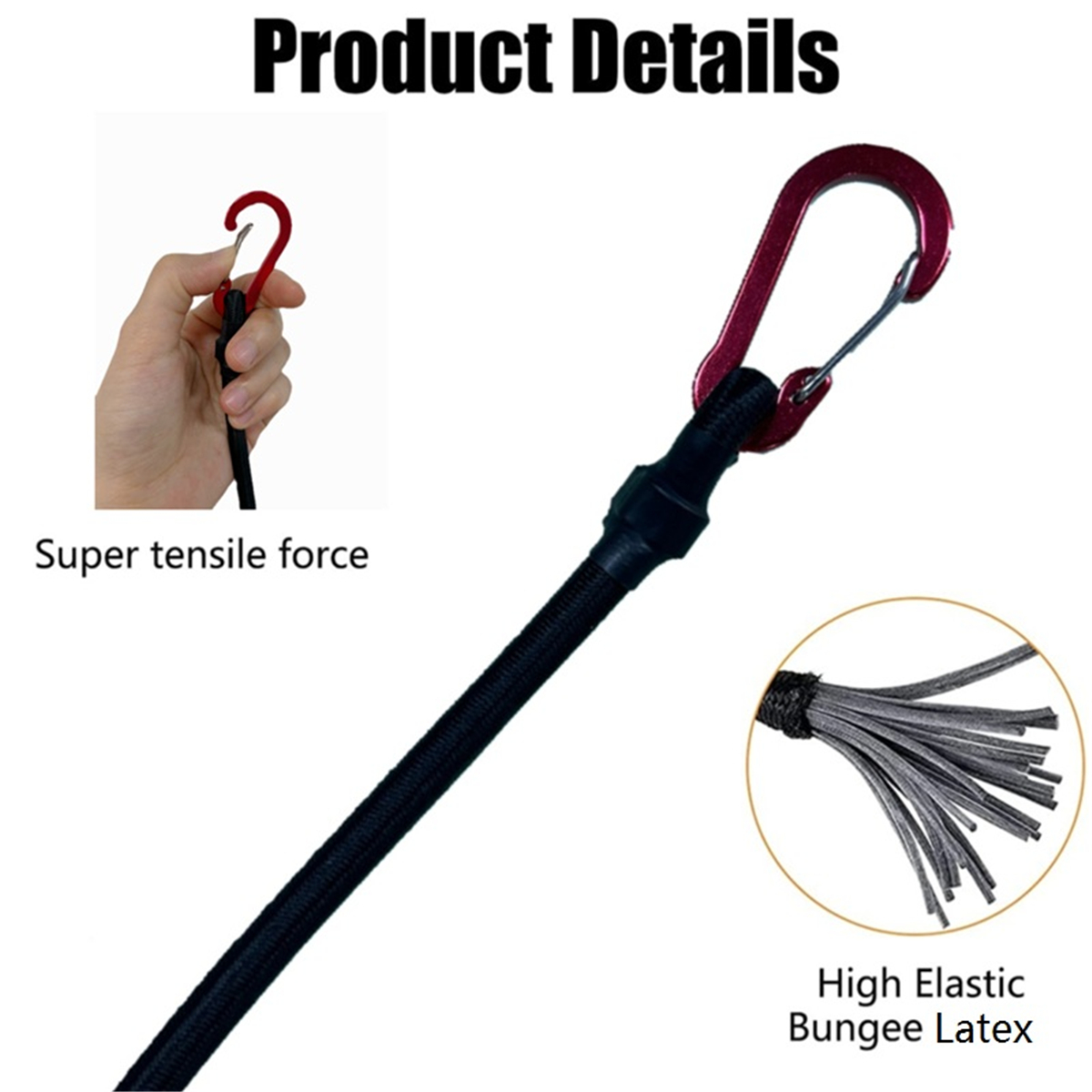 Heavy Duty Bungee Cord Elastic - огляд і ціна Resistance Band Heavy