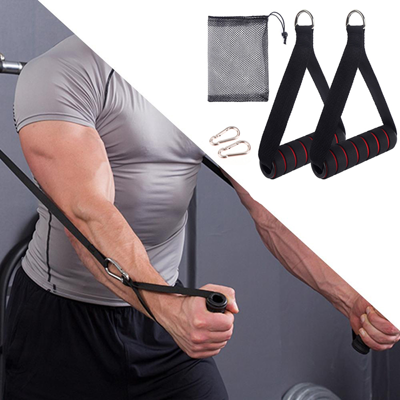 Metal Handles for Cable Machin - огляд і ціна Resistance Band Heavy