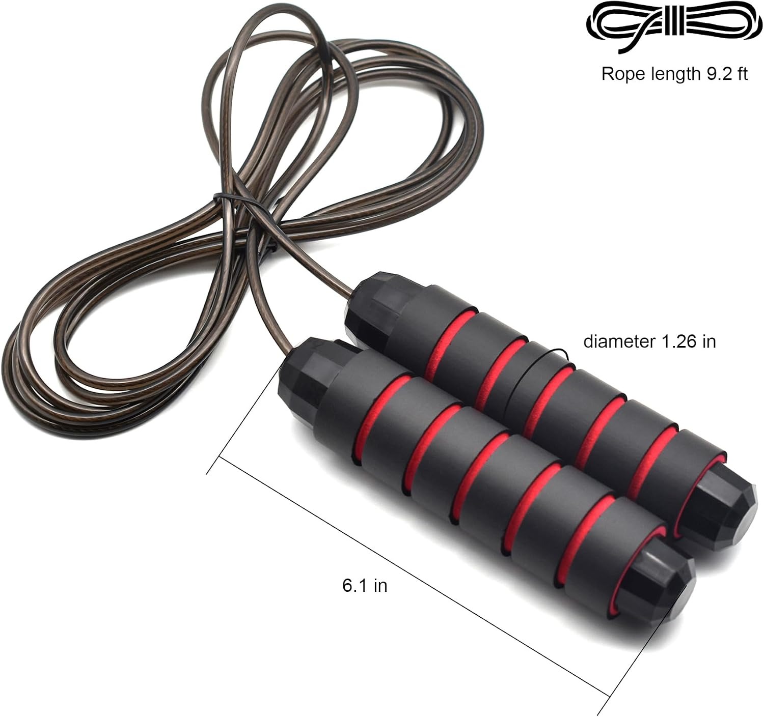 Adjustable Steel Wire Jump Rop - огляд і ціна Jump Rope Bearing