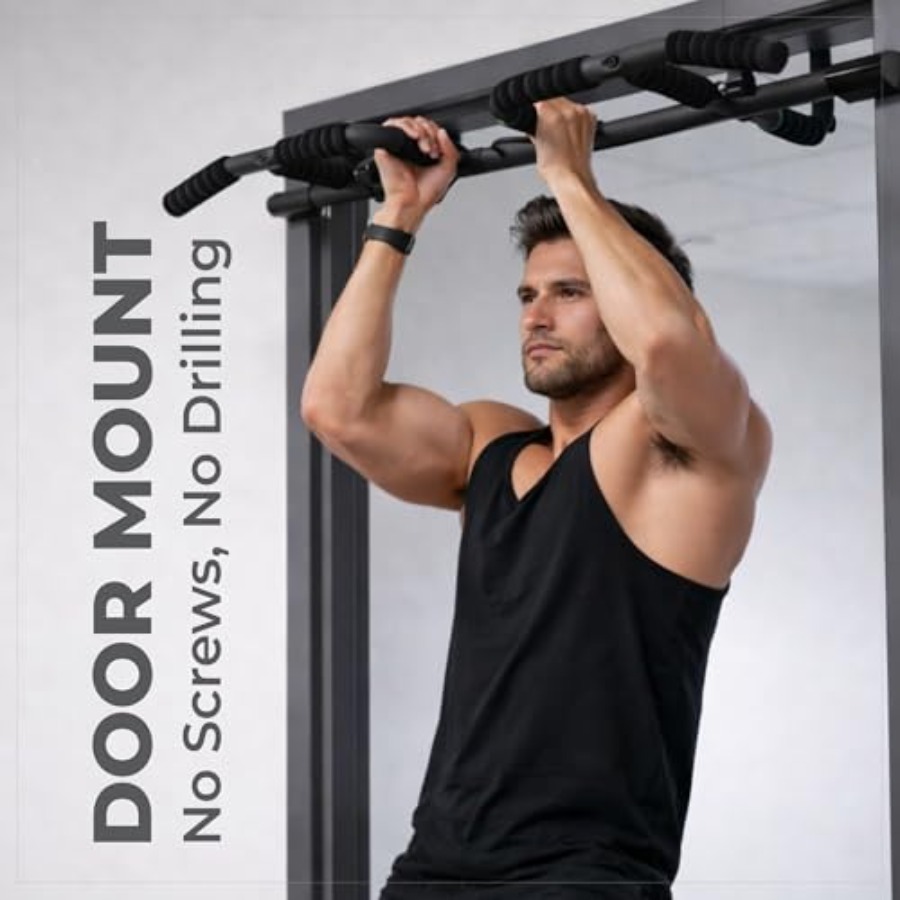Doorway Pull Up Bar Set with S - огляд і ціна Home Gym Set