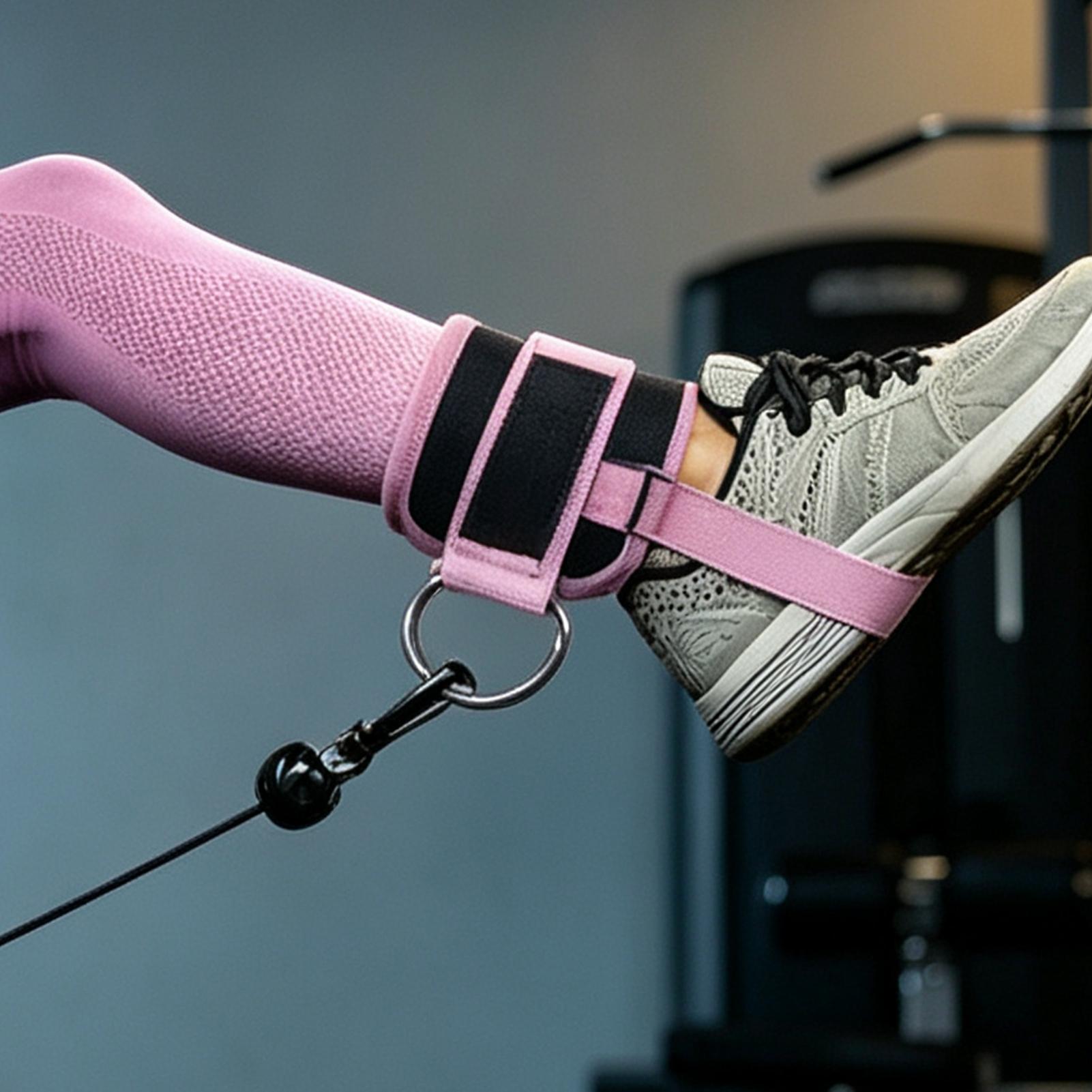 Ankle Wraps For Cable Machine  - огляд і ціна Home Gym Workout