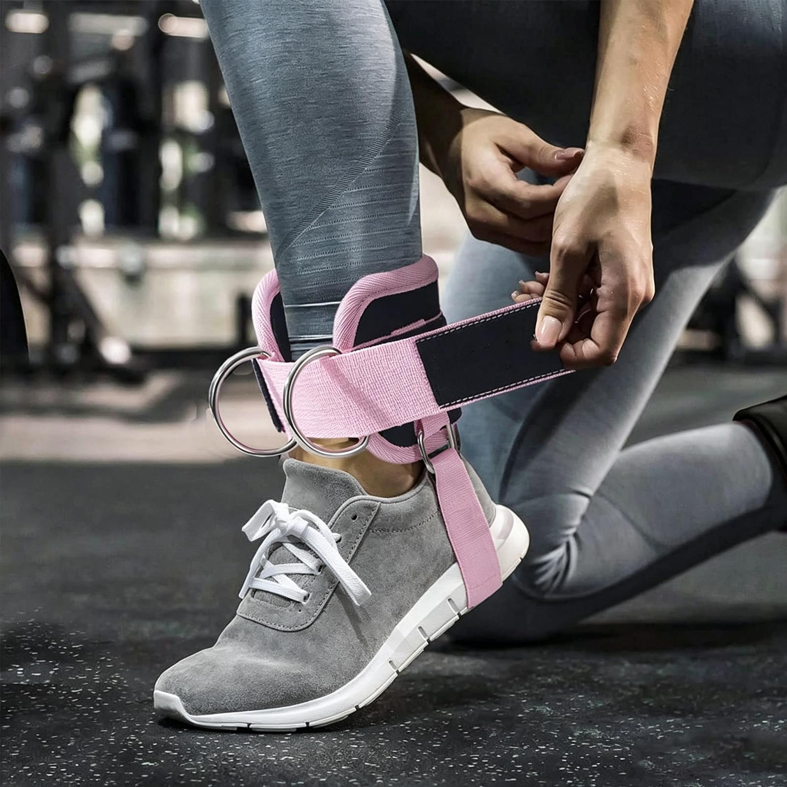 Ankle Wraps For Cable Machine  - огляд і ціна Home Gym Workout