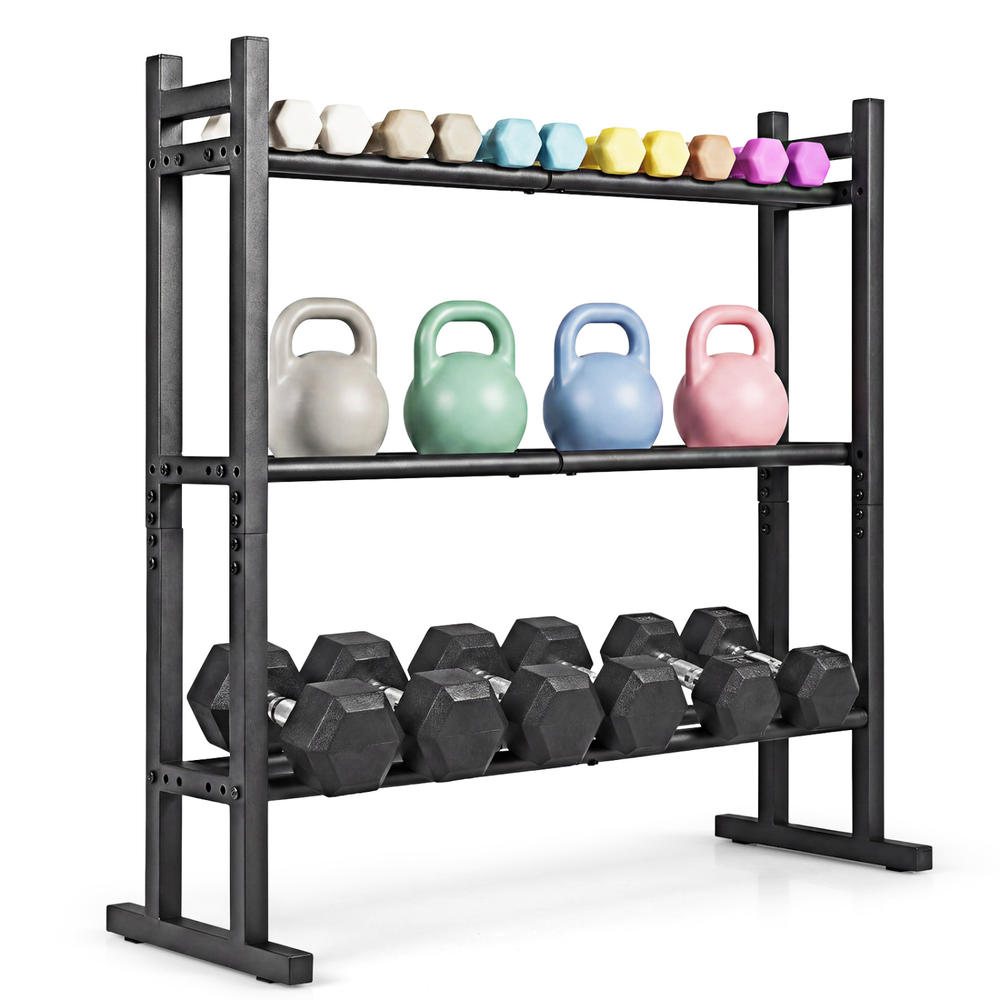 Heavy Duty 3-Tier Dumbbell Rac - огляд і ціна Home Gym Training