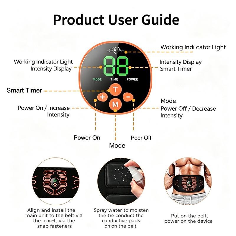 Abdominal Toning Belt Smart Ab - огляд і ціна Home Gym Studio