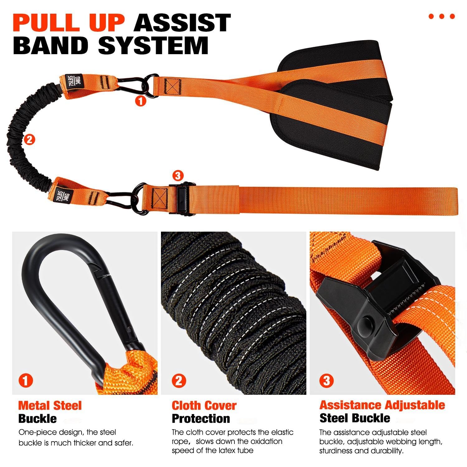 Pull Up Assistance Bands, Heav - огляд і ціна Resistance Band Heavy