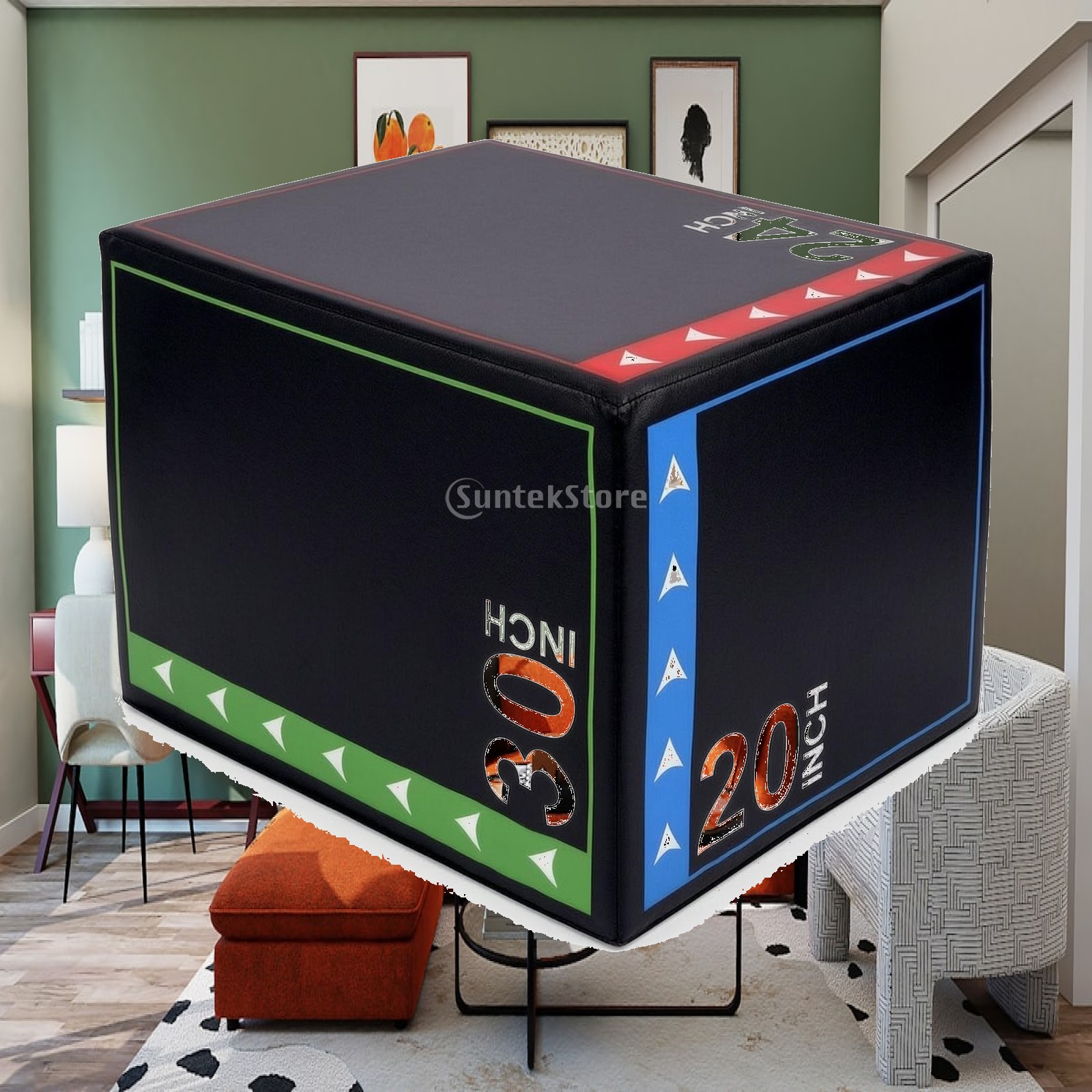 Soft Plyo Jump Box Shock-Absor - огляд і ціна Home Gym Studio