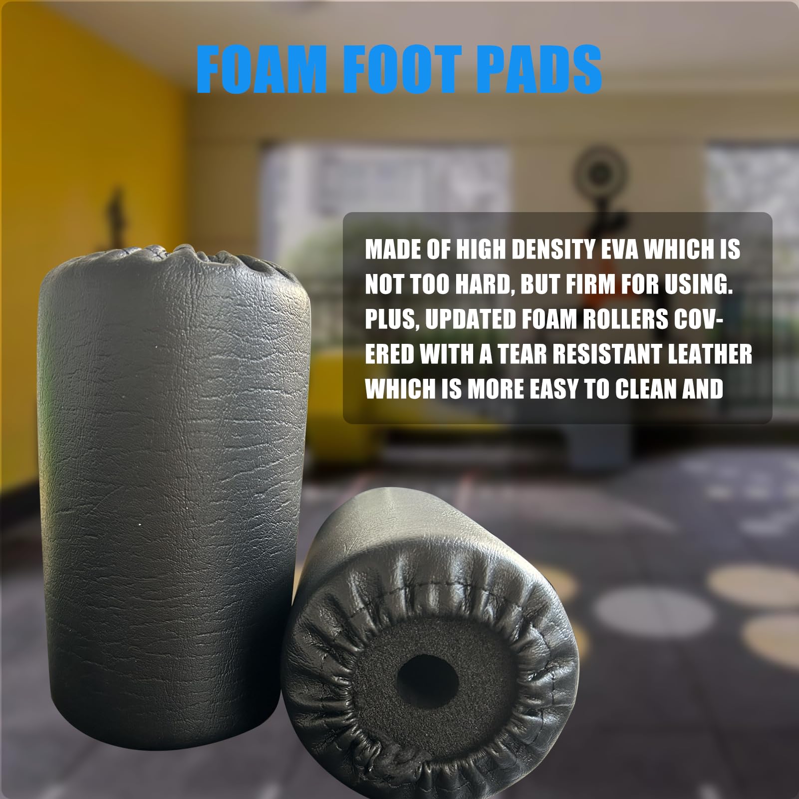 2PCS Home Gym Foam Foot Pads E - огляд і ціна Home Gym Training Program
